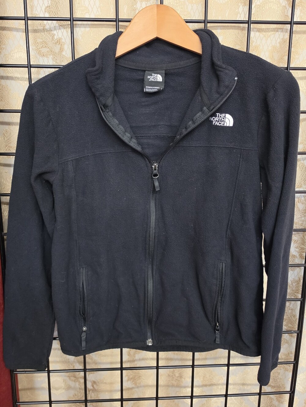 The North Face Women's Black Full-Zip Fleece Jacket
